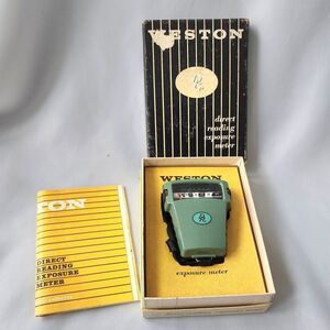 Weston‎ Direct Reading Light Exposure Meter Vintage Photography Zero Corrector